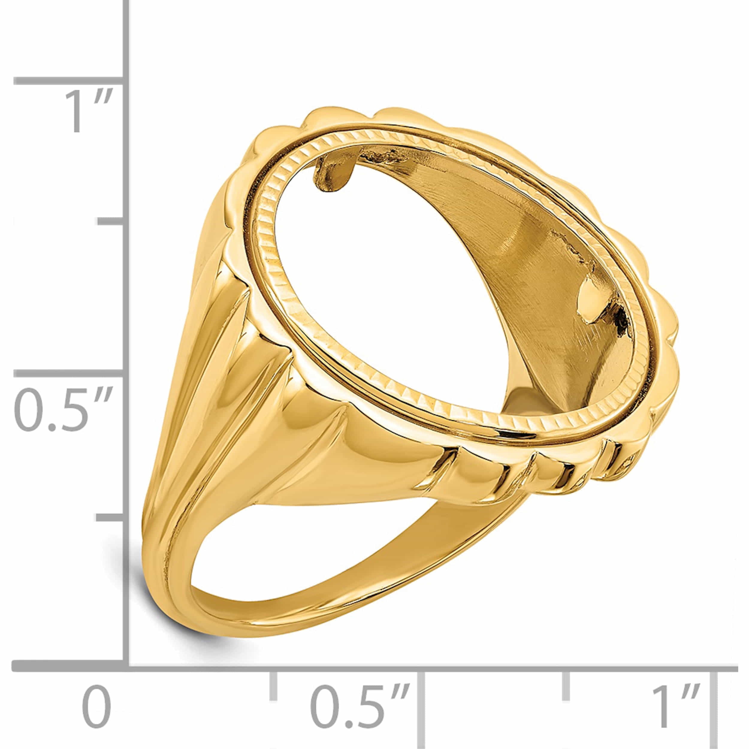 Coin ring (Size 4.5) – Barun Gems